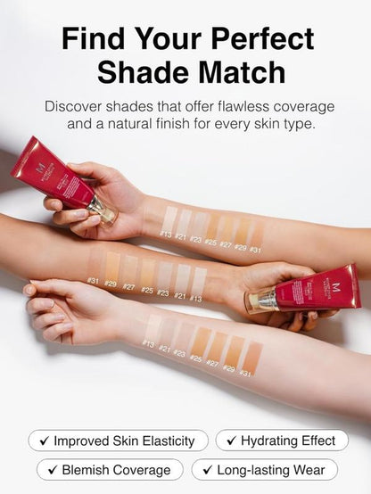 [Missha] Perfect Cover BB Cream SPF 42 PA+++ - Smooth Blend Coverage Hydrating Foundation for All-Day Moisture