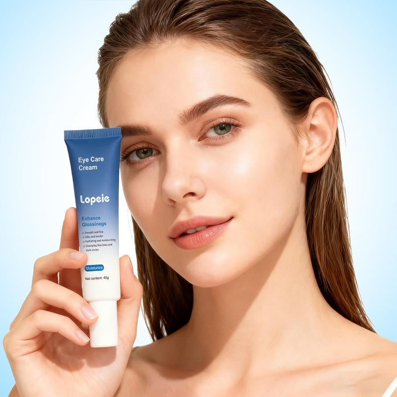 Revitalize Your Eyes with Lopeie Eye Cream – Hydrating Formula with Hyaluronic Acid, Caffeine, Peony Seed Oil & 5-Peptide Complex for a Bright, Youthful Look